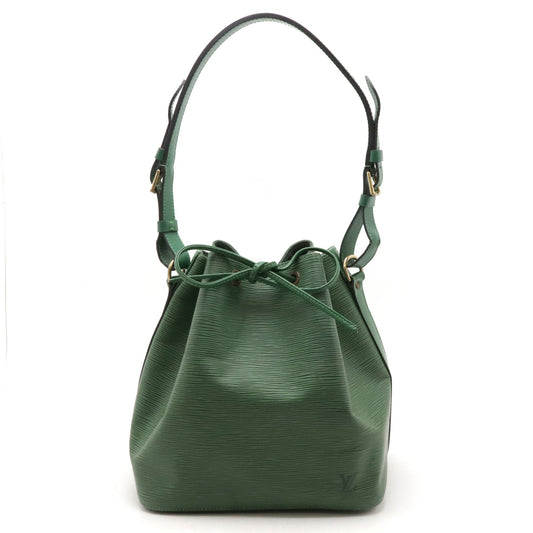 Louis Vuitton Epi Petit Noe Shoulder Bag Green