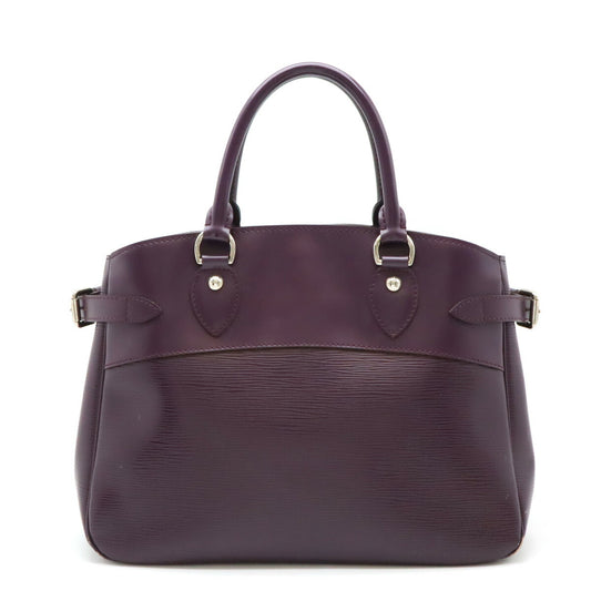 Louis Vuitton Epi Passy PM Leather Handbag Purple