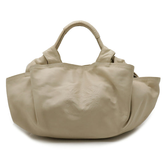 Loewe Anagram Nappa Aire Handbag Ivory