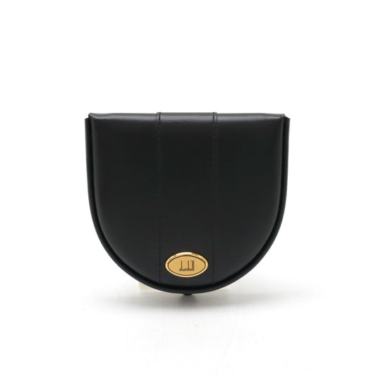 Dunhill Leather Coin Case Black