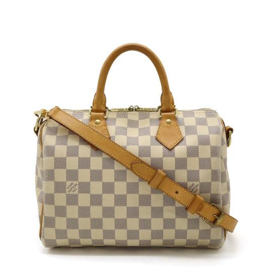 Louis Vuitton Damier Azur Speedy Bandouliere 25 Handbag