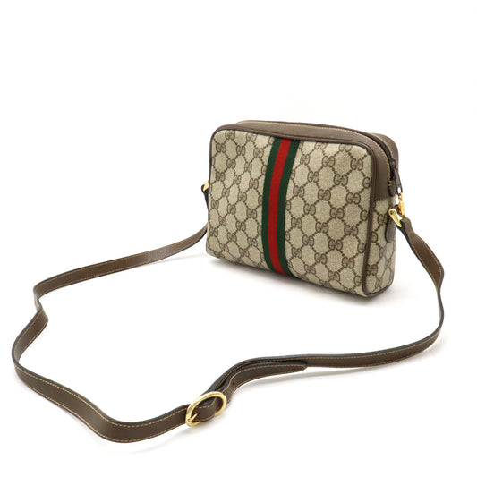 Gucci Old Sherry Line Shoulder Bag Brown