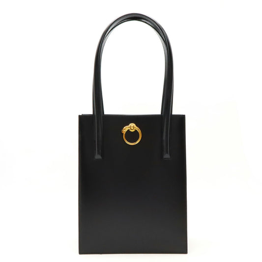 Cartier Panthere Tote Bag Black Leather