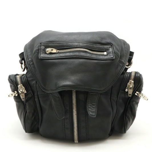 Alexander Wang Marti Convertible Backpack Black