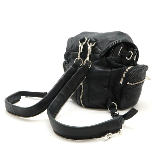 Alexander Wang Marti Convertible Backpack Black