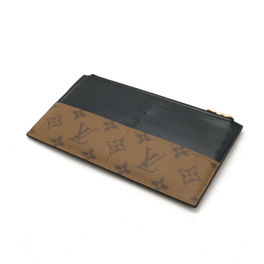 Louis Vuitton Monogram Reverse Slim Coin Case M80390