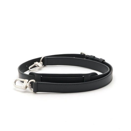 Louis Vuitton Leather Shoulder Strap Black