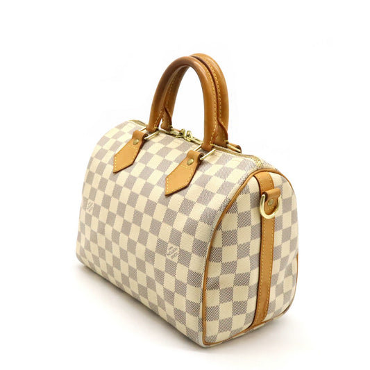 Louis Vuitton Damier Azur Speedy Bandouliere 25 Bag