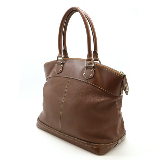 Louis Vuitton Suhali Lockit GM Tote Bag Brown