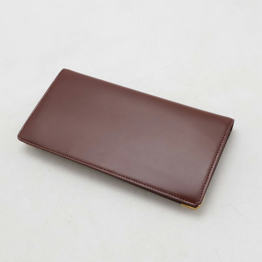 Cartier Must Line Leather Long Wallet