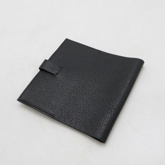 Hermes Leather CD/DVD Case Black