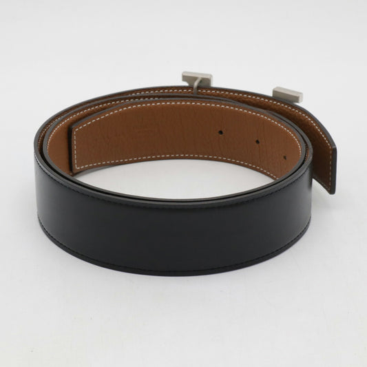 Hermes Constance H Belt Reversible Leather