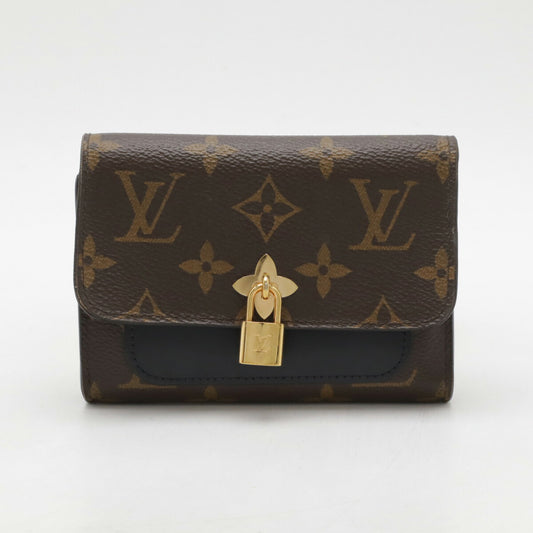 Louis Vuitton Monogram Flower Compact Wallet M62578