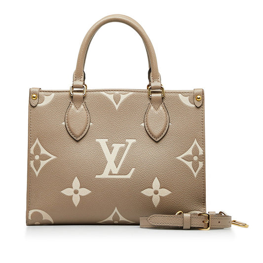 Louis Vuitton OnTheGo PM Leather Tote Bag M45779