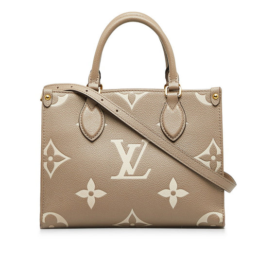 Louis Vuitton OnTheGo PM Leather Tote Bag M45779