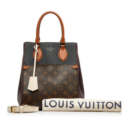 Louis Vuitton Monogram Fold Tote MM Handbag M45409