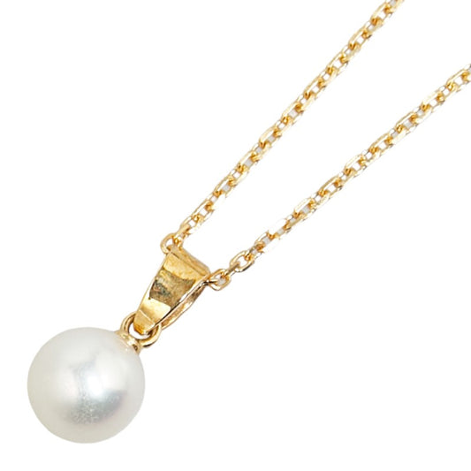 Mikimoto K18YG Pearl Necklace