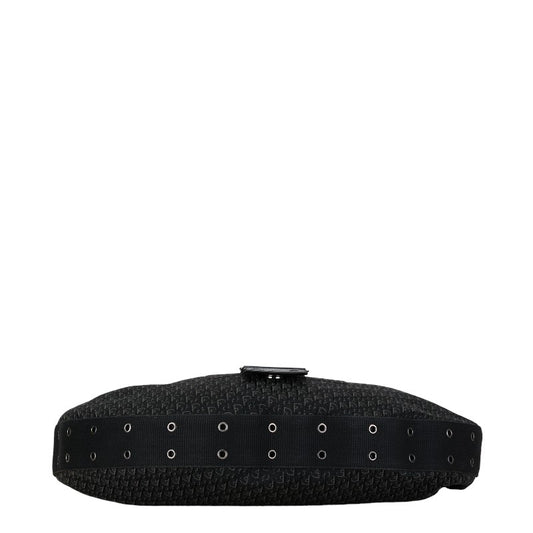 Dior Trotter Canvas Shoulder Bag Black