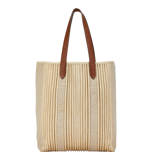 Hermes Calicut Cabas Tote Bag Canvas Leather