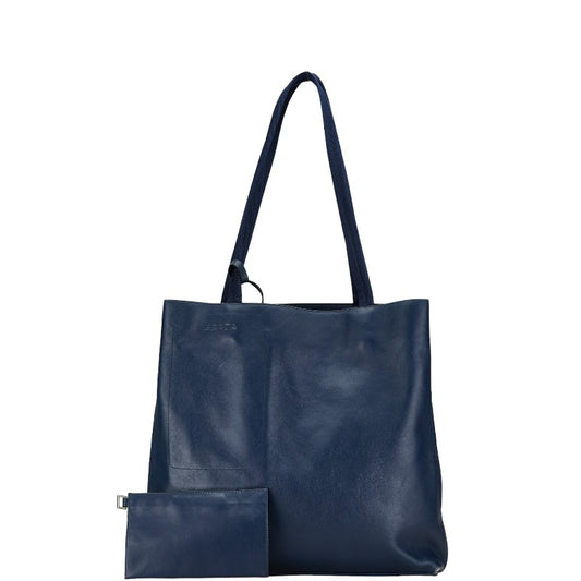 Prada Leather Nylon Tote Bag