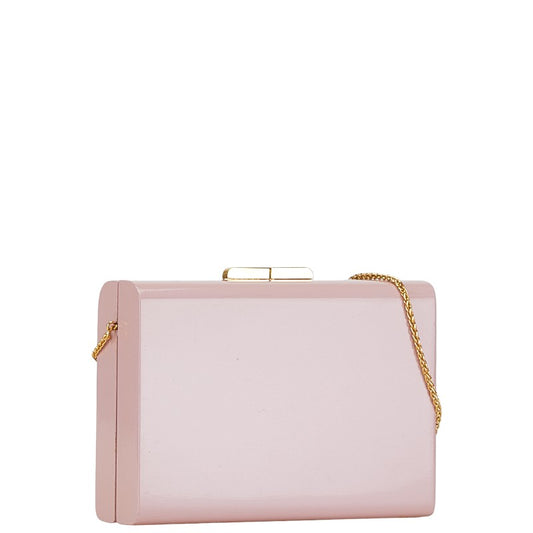 Salvatore Ferragamo Pink Chain Shoulder Bag