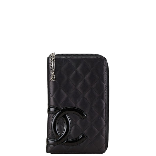 Chanel Cambon Line Lambskin Wallet