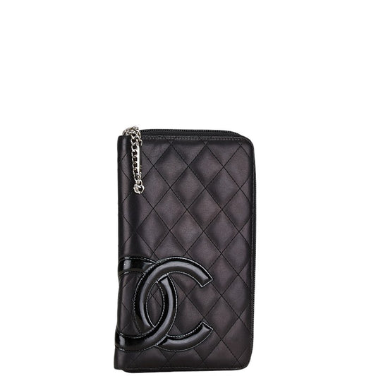 Chanel Cambon Line Lambskin Wallet