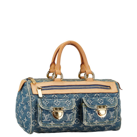 Louis Vuitton Denim Neo Speedy Handbag M95019