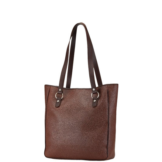 Bvlgari B.Zero1 Leather Tote Bag Brown