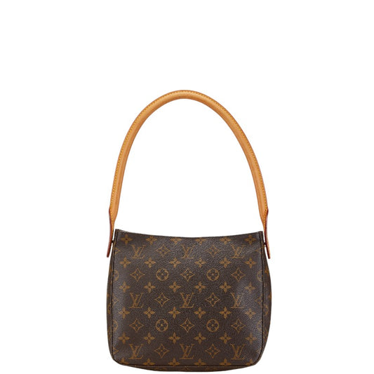 Louis Vuitton Looping MM Shoulder Bag Brown