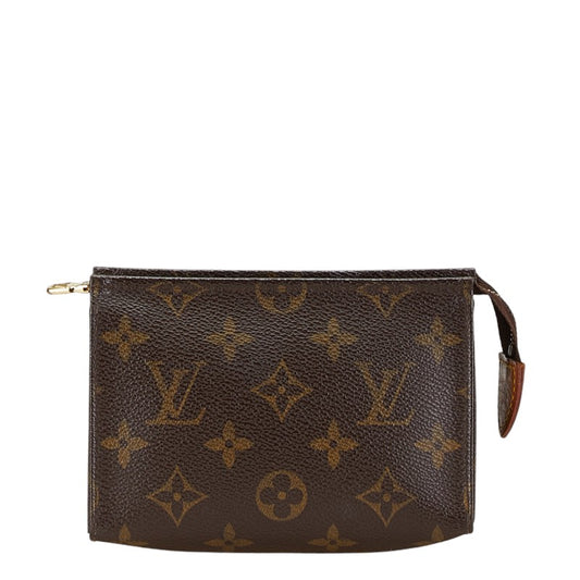 Louis Vuitton Monogram Pochette Toiletry 15 Clutch M47546