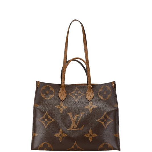 Louis Vuitton OnTheGo MM Handbag Brown