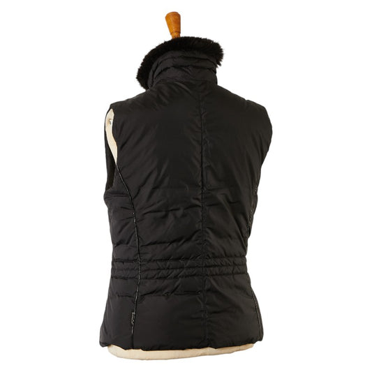 Moncler Logo Down Vest Black Nylon Polyester