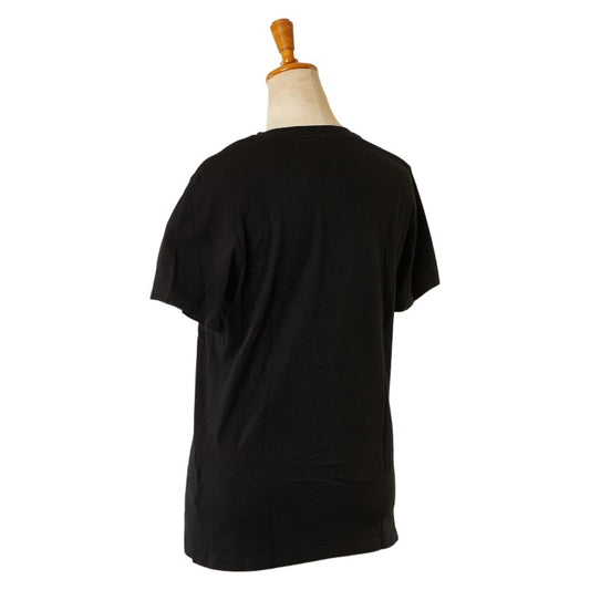 MONCLER Logo Patch Cotton T-Shirt XS Black