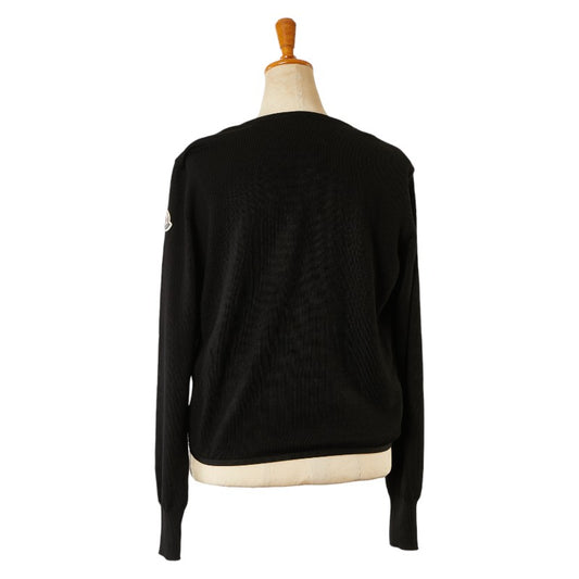 Moncler Wool Polyester Cardigan XS Black