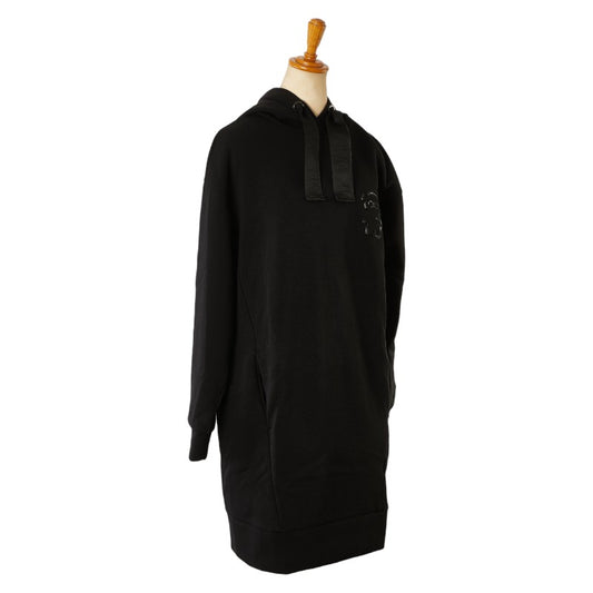 Armani Manga Bear Hoodie Dress Black