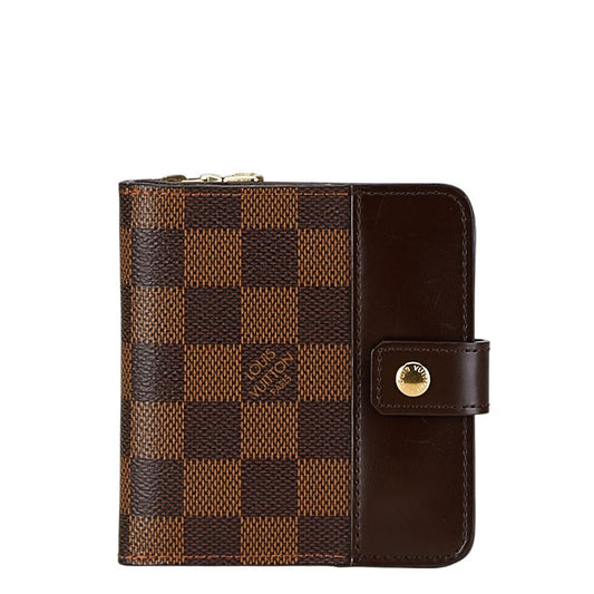 Louis Vuitton Damier Compact Zip Wallet N61668