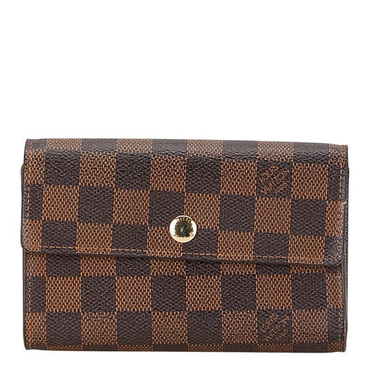 Louis Vuitton Damier Alexandra Wallet Brown