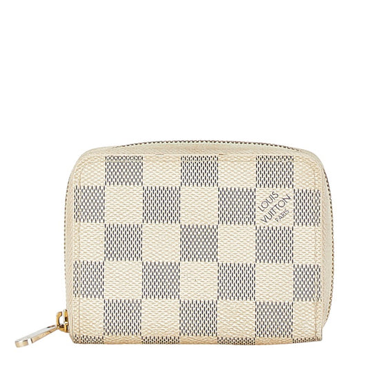 Louis Vuitton Damier Azur Zippy Coin Purse N63069