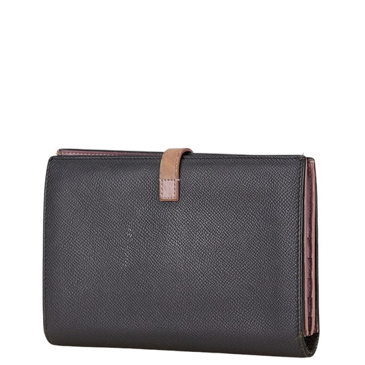 Celine Leather Strap Large Wallet