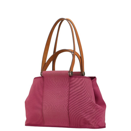 Hermes Cabas Elan PM Tote Bag Purple Leather