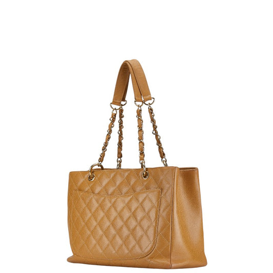 Chanel Caviar Skin Coco Mark Tote Bag