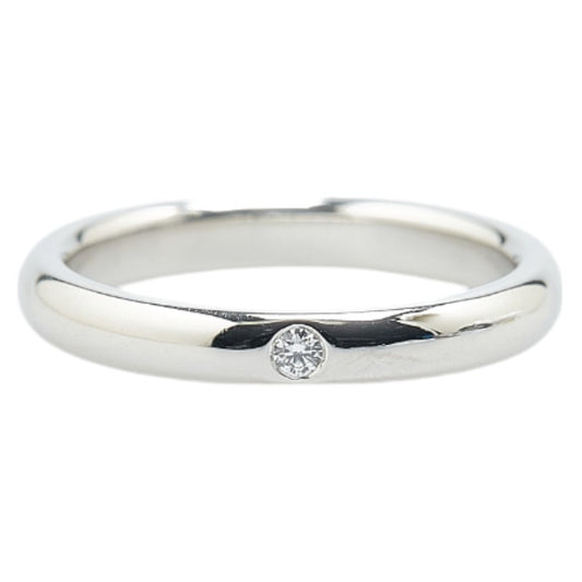 Tiffany & Co Platinum Diamond Stacking Band Ring