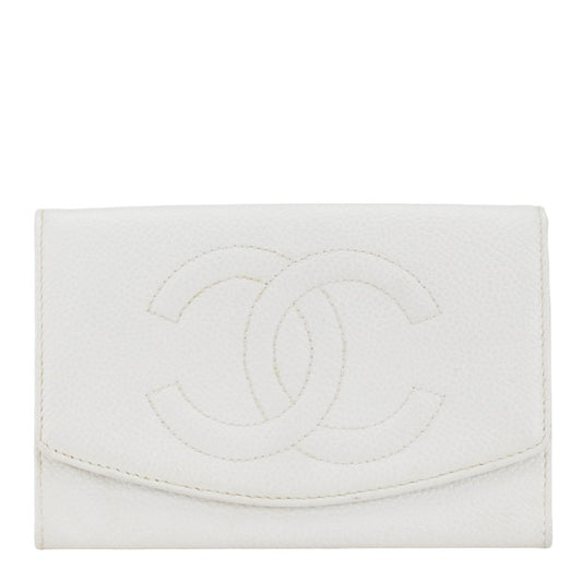 Chanel Caviar Skin Bifold Wallet