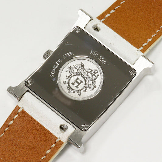 Hermes H Watch HH1.520 Quartz Stainless Steel