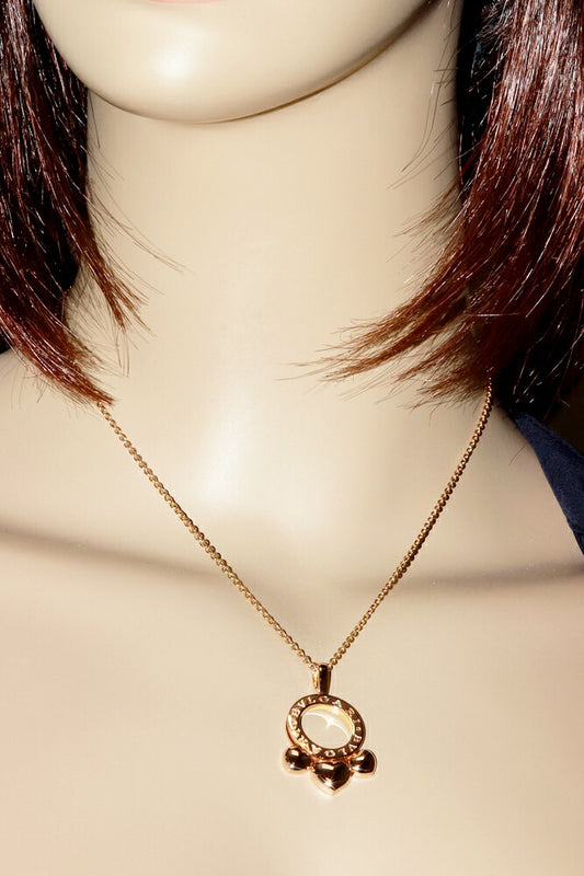 Bvlgari Allegra Heart Pendant Necklace