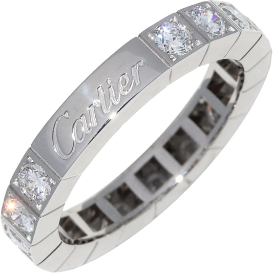 Cartier K18WG Diamond Ring B40452