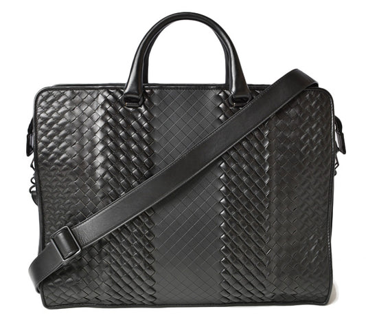 Bottega Veneta Leather 2way Business Bag Briefcase