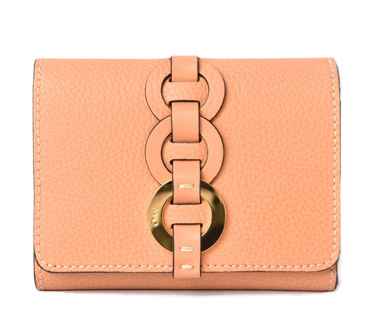 Chloe Darryl Tri-Fold Wallet Peachbloom