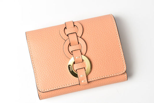 Chloe Darryl Tri-Fold Wallet Peachbloom